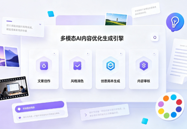 龙湾区AI智能内容优化创新 多模态生成技术丰富数字内容创作生态