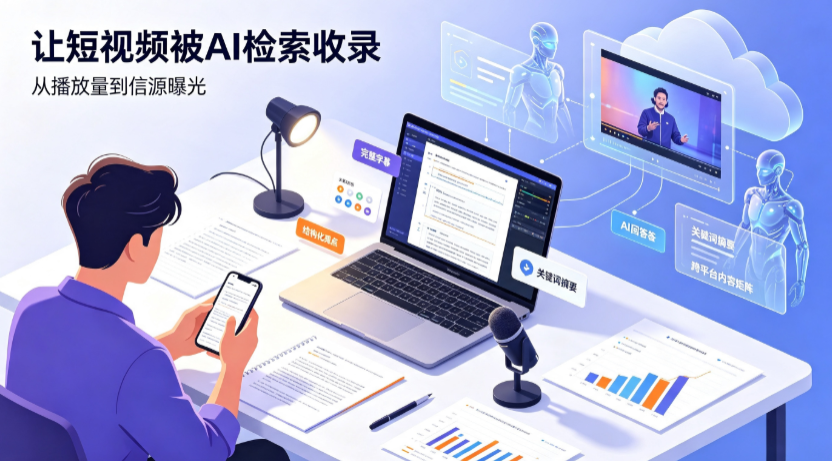 龙湾区短视频创作者新必修课：吃透 GEO 优化，让抖音内容被豆包、DeepSeek、元宝智能体收录